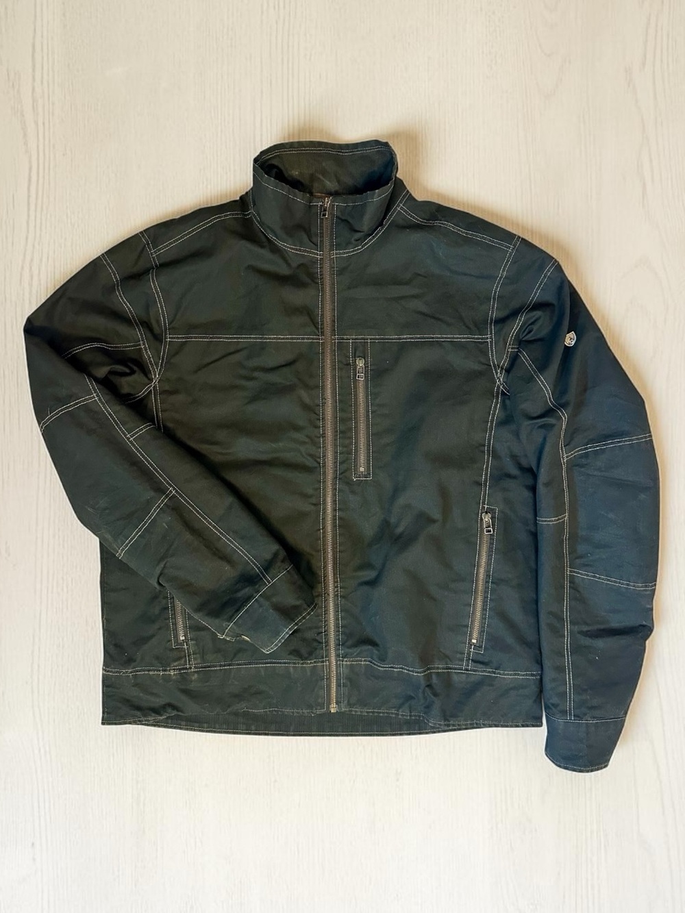 Kuhl Men's Burr Canvas Zip Jacket Size XL